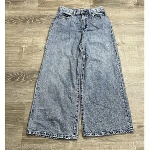 Rewash High Rise Wide Leg Jeans Size 3/26 Light Wash 26x24